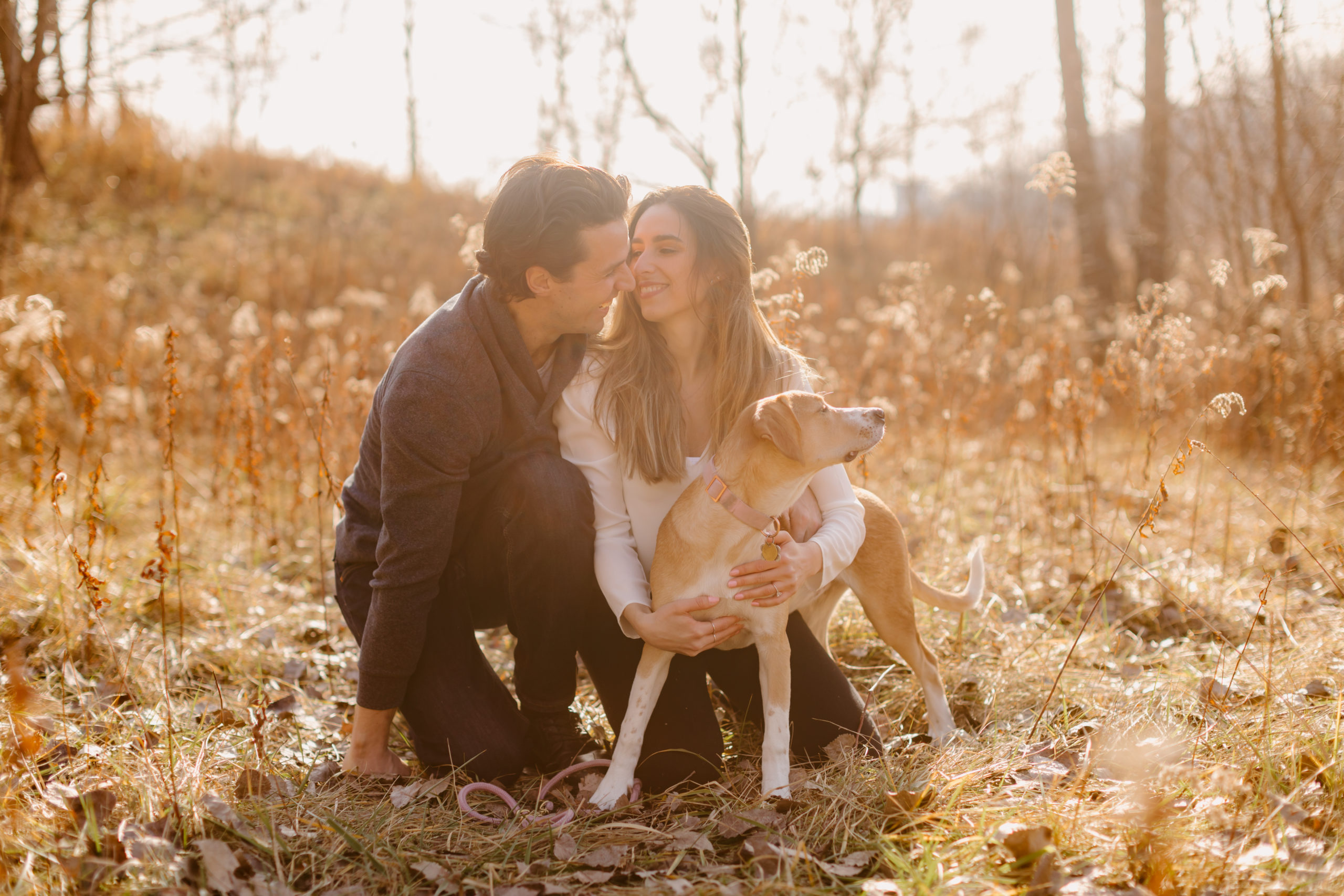 Dog Friendly Engagement Photographer